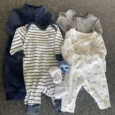 Carter, Jack & Jill Baby Boys Clothes and socks 7 items total 3m Lot