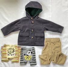 Lot of 4 items / Toddler boys 2T horn button coat Jacket pants leggings