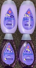 *4 ITEMS* Johnson's BEDTIME LOTION/BEDTIME BATH 13.6oz FAST FREE SHIP