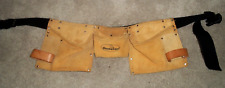 Leather Tool Belt Carpenter Construction Belt Apron by Rooster