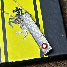 2014 Ferrari F14-T Suspension Part Crystal Necklace Formula One Jewellery Alonso