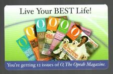 THE OPRAH MAGAZINE Live Your Best Life 2007 Gift Card ( $0 - EXPIRED )