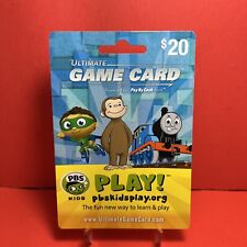 Deadstock 2009 Ultimate Game Card PBS Kids Play! Play By Cash Unused/Vintage🦄