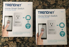 TRENDnet Home Smart Switch with Wireless Extender TWO PACK Model THA-101 NEW - San Diego - US