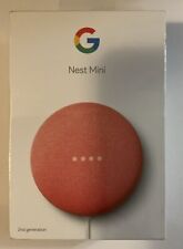 Google Nest Mini (2nd Generation) - Coral. NIB and Sealed. - Chicago - US