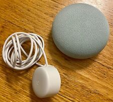 Google Home Mini GA00275-US Smart Speaker with Google Assistant - Aqua - Los Angeles - US