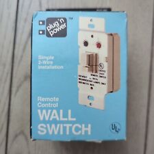 Radio Shack X-10 61-2683A Plug ’N Power Wall Switch Remote Controlled Module NEW - Andalusia - US