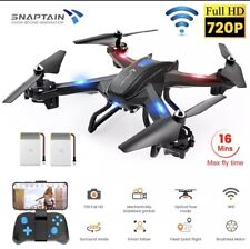 Snaptain S5C PRO FHD Drone with Remote Controller - Black