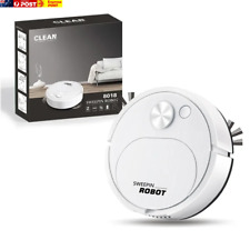 2024 USB Robot Vacuum Cleaner 3-in-1 Wireless Smart Cleaning for Home Office - AU