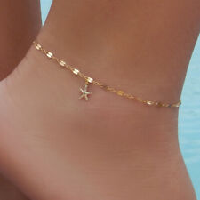 Ankle Bracelet Stainless Steel Anklets Beach Foot Jewelry Starfish Waterproof