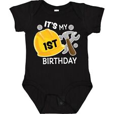 Inktastic Its My 1st Birthday With Construction Tools Baby Bodysuit Birthdays 1