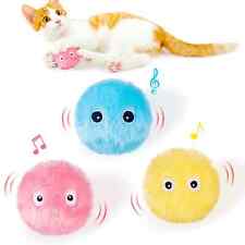 Smart Cat Toys Interactive Ball Catnip Cat Training Toy Pet Playing Ball Pet - CN