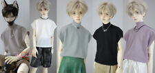 1/4 1/3 Uncle ID BJD Doll Clothes T-shirt Top Turtle Neck Fake Sleeve Good Drape