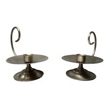 VTG Set of 2 Baldwin Forged in America Brass Candle holder Large Chunky - Toronto - Canada