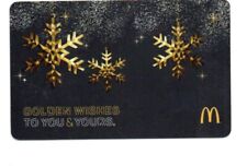 McDonald's Golden Wishes To You & Yours Gift Arch Card No $ Value Collectible