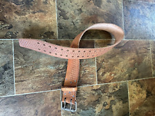 Rooster Leather Carpenter Tool Belt 2-5/8 wideTough by Tradition R605 sz 37-41"