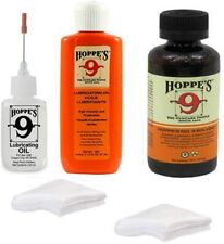 Hoppes Pistol Gun Cleaning Kit - Gun Cleaner - Gun Oil Lube - Cleaning Patches