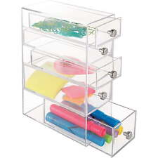 Clarity Cosmetic Organizer Beauty Products, 5 Drawers