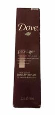 (1) Dove Pro-Age Neck & Chest Beauty Serum 3.3 oz.RARE MADE IN USA SHELF WEAR