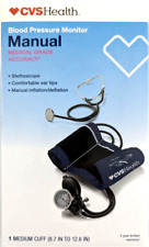 CVS Health Blood Pressure Monitor Manual Medical Grade Accuracy w/ Stethoscope - Silver Lake - US