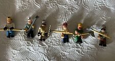 Vintage Fisher Price Husky Helpers Construction Workers With Tools Set 6