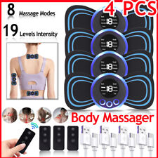 4PCS Electric Neck Massager Full Body Back Stimulator Pain Relief Device Health - Ontario - US