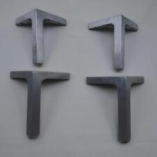 BRUSHED ALUMINUM HEAVY DUTY LEG SET LOT CABINET FURNITURE HARDWARE FREE SHIP B75 - Toronto - Canada