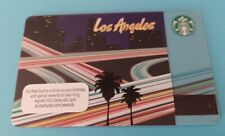 Starbucks Gift Card 2012 LOS ANGELES FREEWAY 🚗" VHTF~GREAT COLORS~GREAT PRICE"