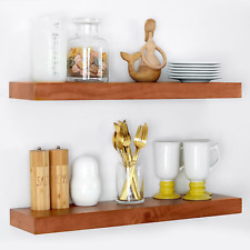 Rustic Farmhouse Floating Shelves - Bathroom Wooden Shelves for Wall Mounted - Toronto - Canada