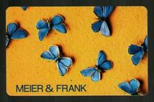 MEIER & FRANK Butterflies ( 2004 ) Gift Card ( $0 )