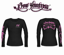 Hunting t shirt long sleeve women's Bow Huntress brand archery apparel girls