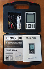 Compass Health TENS 7000 Rechargeable - Latest Model DT7303 kit with backlight - Lima - US