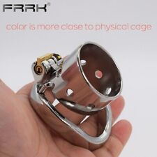 Small Stainless Steel Male Chastity Cage Wellness bound Belt Lock Devices - CN