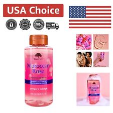 Moroccan Rose Hydrating Gel Wash - Vegan - 18 fl oz - Amber, Rose, Bergamot