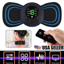 New Electric Neck Massager Back Full Body Stimulator Pain Relief Device Health - US