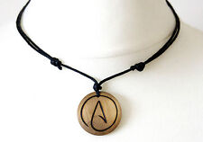 Atheist Symbol Necklace, Atheism Jewellery, Atheist Gifts for Men,