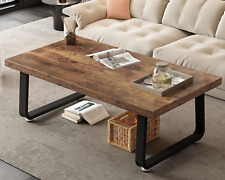 HSH Wooden Coffee Table, Industrial Rectangle Center Table, Modern Minimalist 47 - Mumbai - India