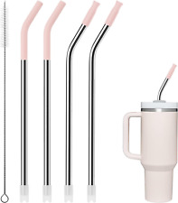 Soledea Stainless Steel Straws with Silicone Tips for 40Oz Tumbler, Straw - Toronto - Canada