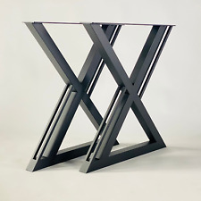 Industrial Metal Table Legs - XSMART, Set of 2, Steel Dining Desk Table Legs - Toronto - Canada