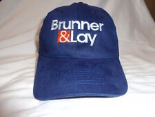 Vintage Brunner & Lay Construction Tools Hat - Navy Blue