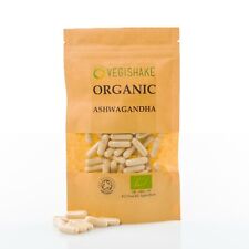 Organic Ashwagandha Capsules Ayurvedic Herb Adaptogens Vegan Halal Kosher - Toronto - Canada