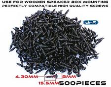 (500) PHILLIPS PAN HEAD COARSE SCREWS THREAD SUPER SHARP BLACK PHOSPHATE #8X3/4 - Los Angeles - US"