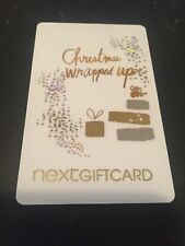 NEXT Christmas Wrapped Up 2011 Foil Gift Card ( $0 )