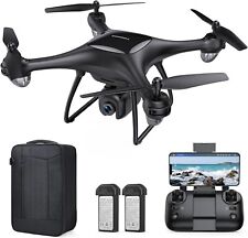 TOMZON P5G Drone 4K Camera FPV GPS RC 5G WiFi RC Quadcopter with Carry Case