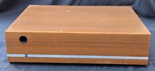 MCM Minimalist Vintage Teak Vinyl Record Album Case Storage Box DUAL Germany #A - Toronto - Canada