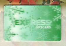 EXPRESS Snowflakes ( 2004 ) Lenticular Gift Card ( $0 ) RARE