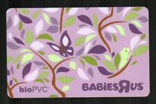 BABIES R US Butterfly 2009 Gift Card ( $0 )