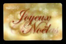 WALMART ( Canada ) Joyeux Noel 2012 Lenticular Gift Card ( $0 )