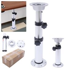 Height Adjustable 3-Section Pedestal Table Base Adjustable Table Pedestal Stand