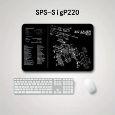 Sig P220 Cleaning Mat With Breakdown Schematics Parts Diagram